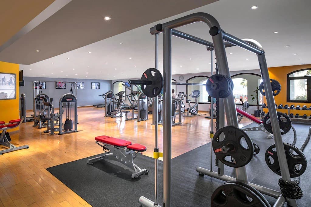 Covered gym