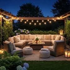 Outdoor sitting area
