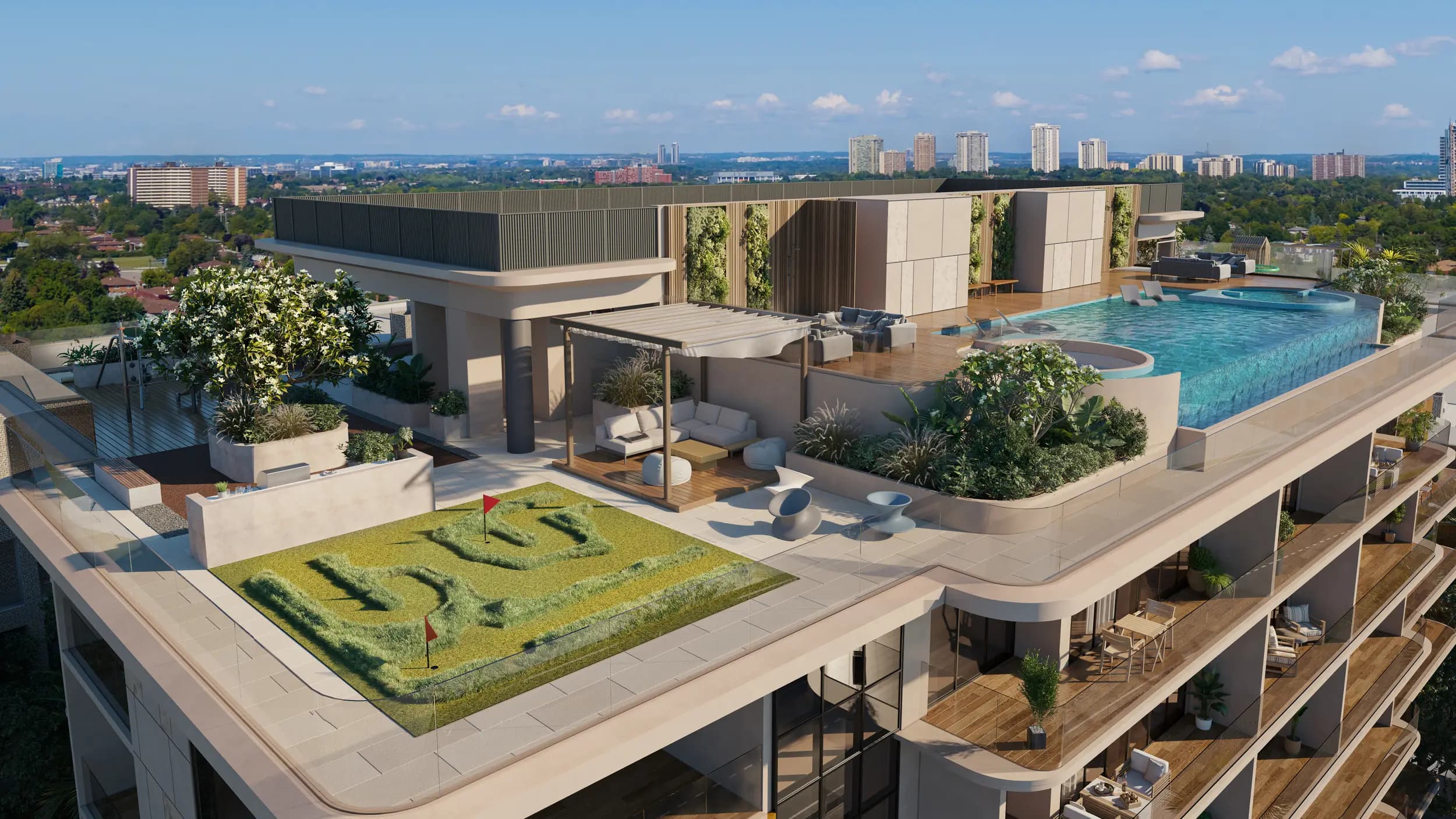 Golf turf