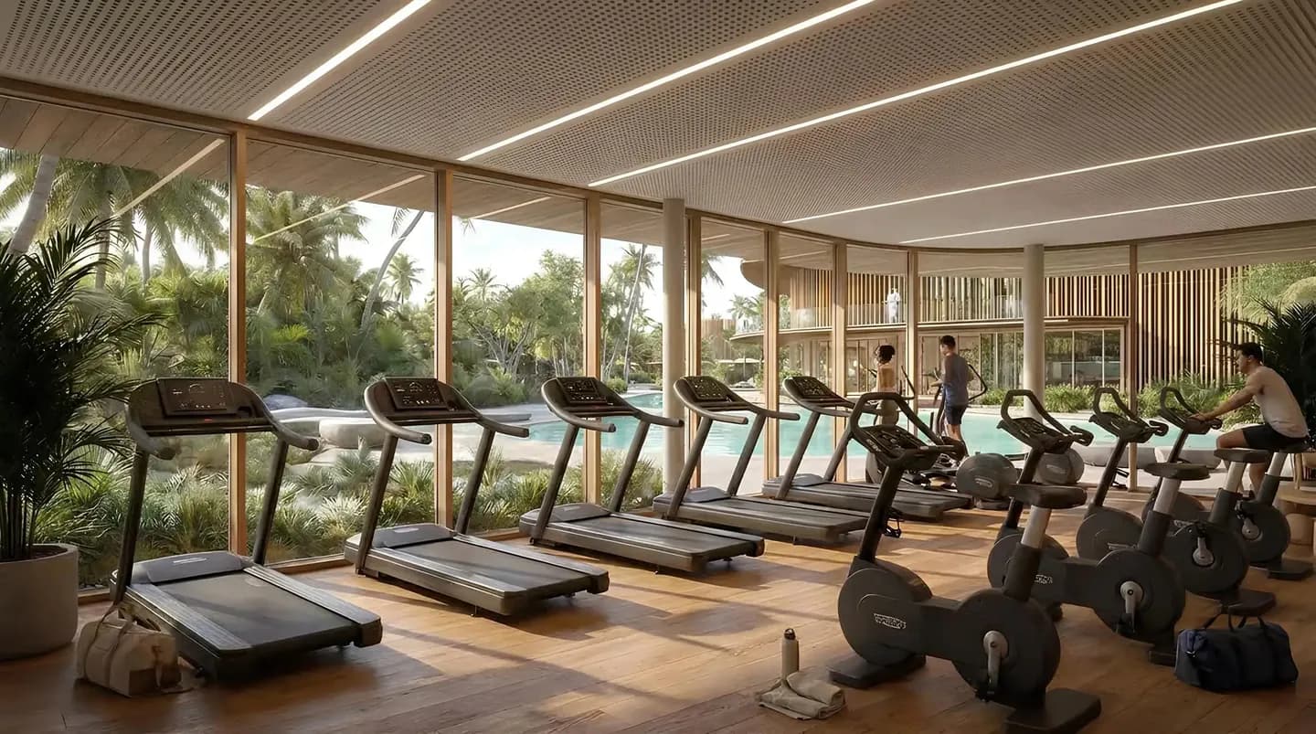 Covered gym