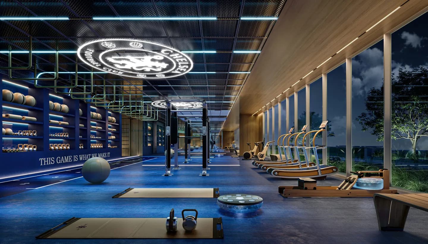 Covered gym