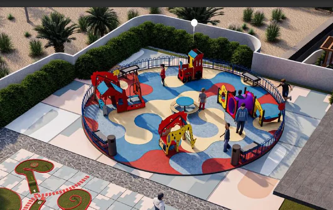 Outdoor Kids Play Area