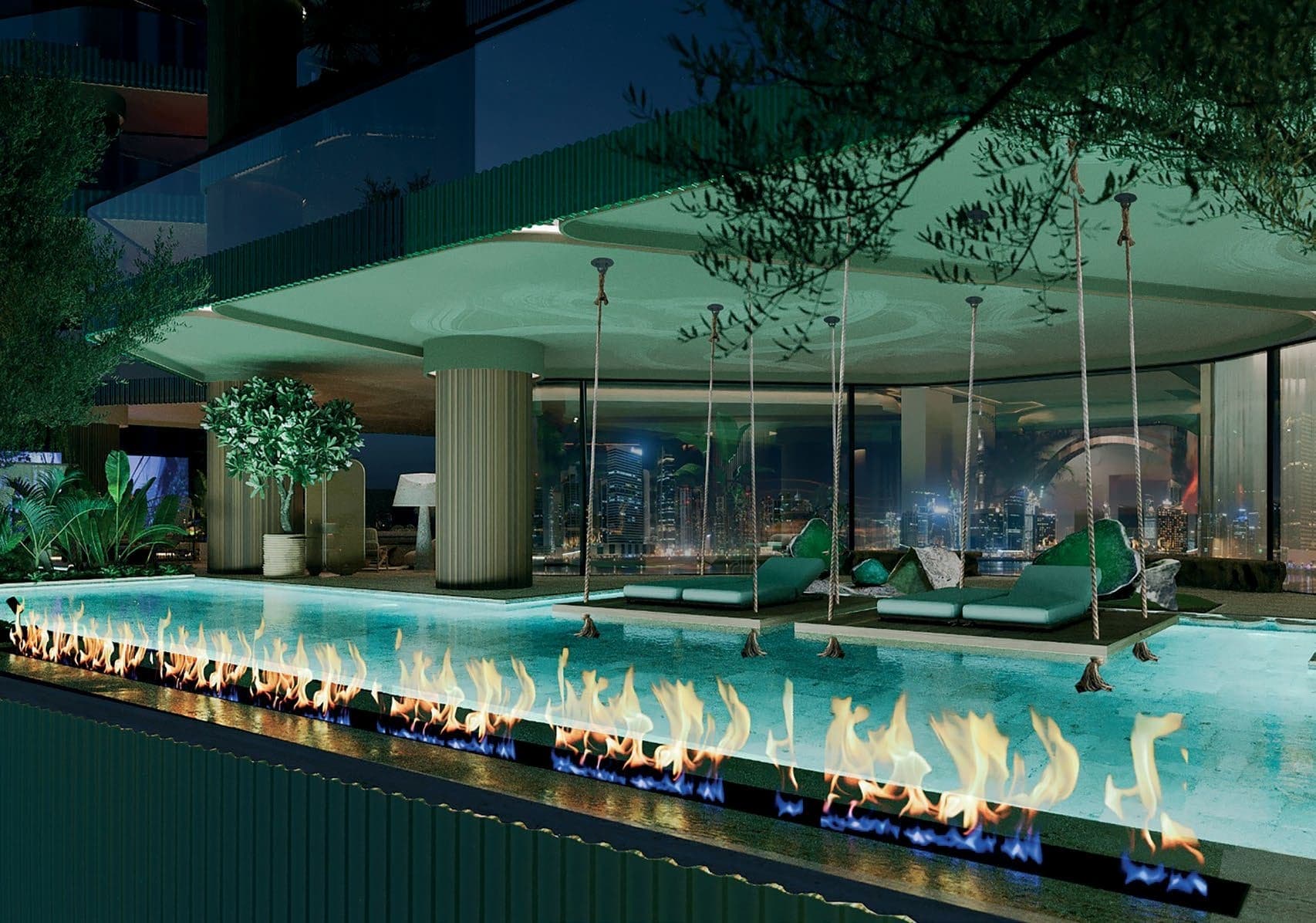 4 Swimming Pools
