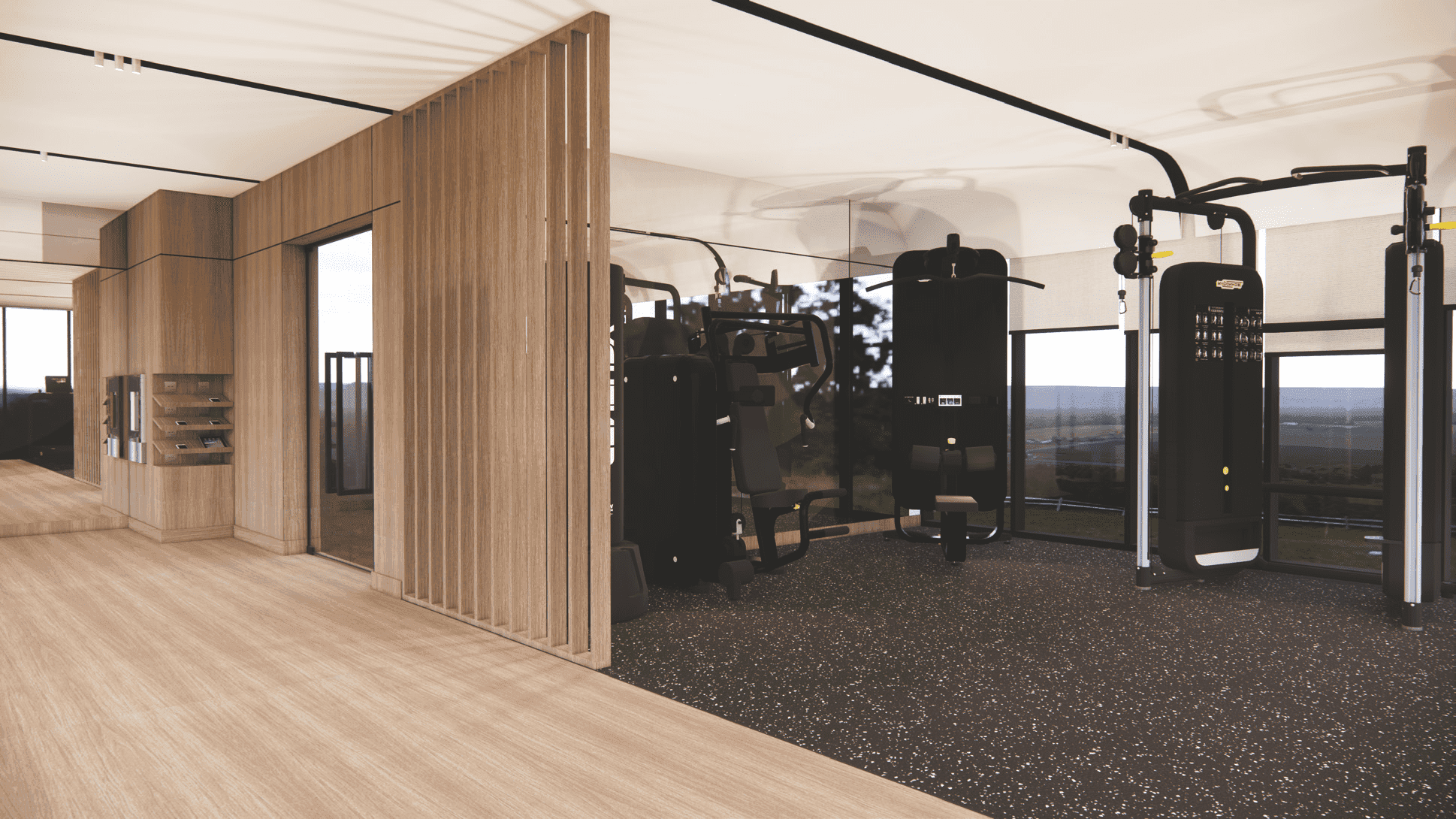 Rooftop Gym