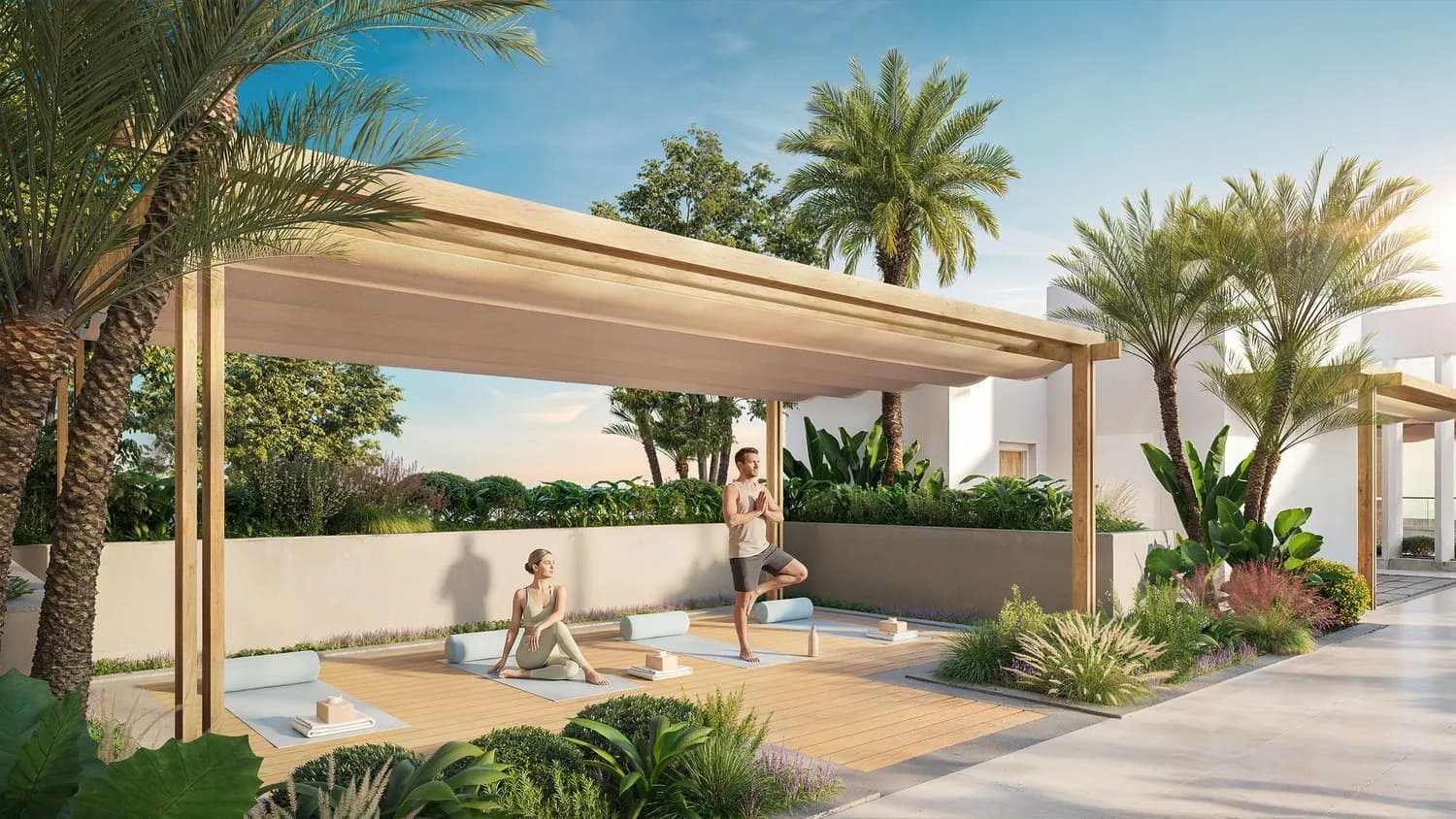 Outdoor Yoga Zone