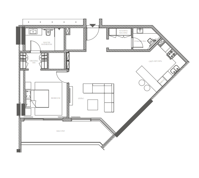 Creekside Residence 1 Bedroom