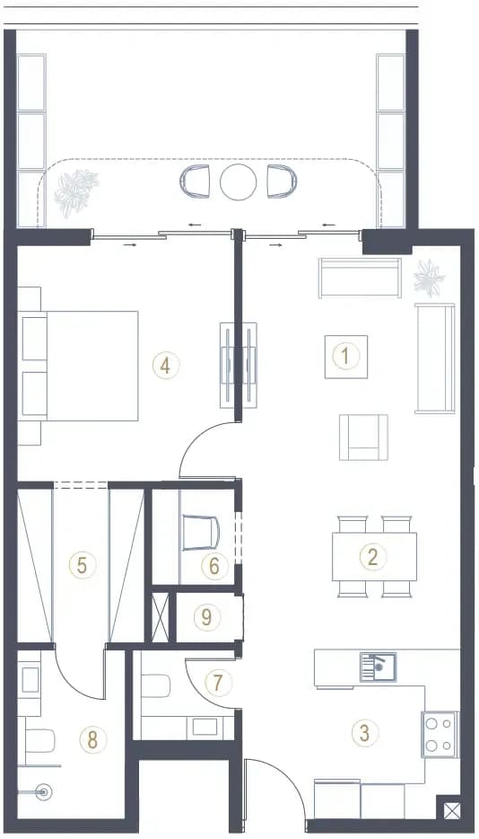Liora 1 Bedroom