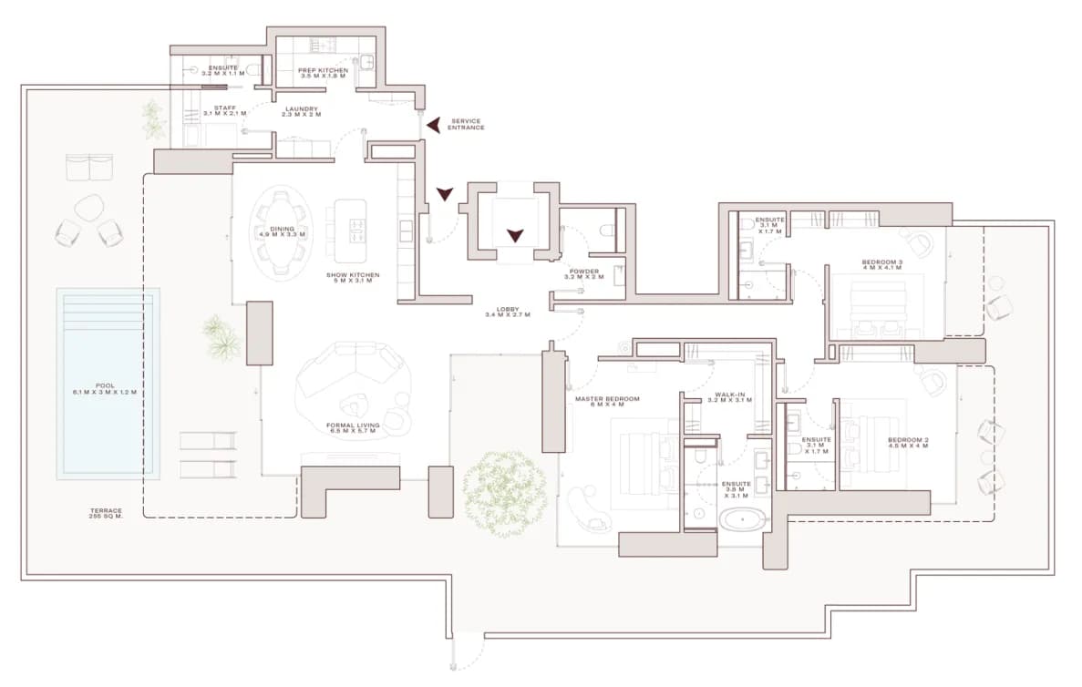 Solaya 3 Bedroom