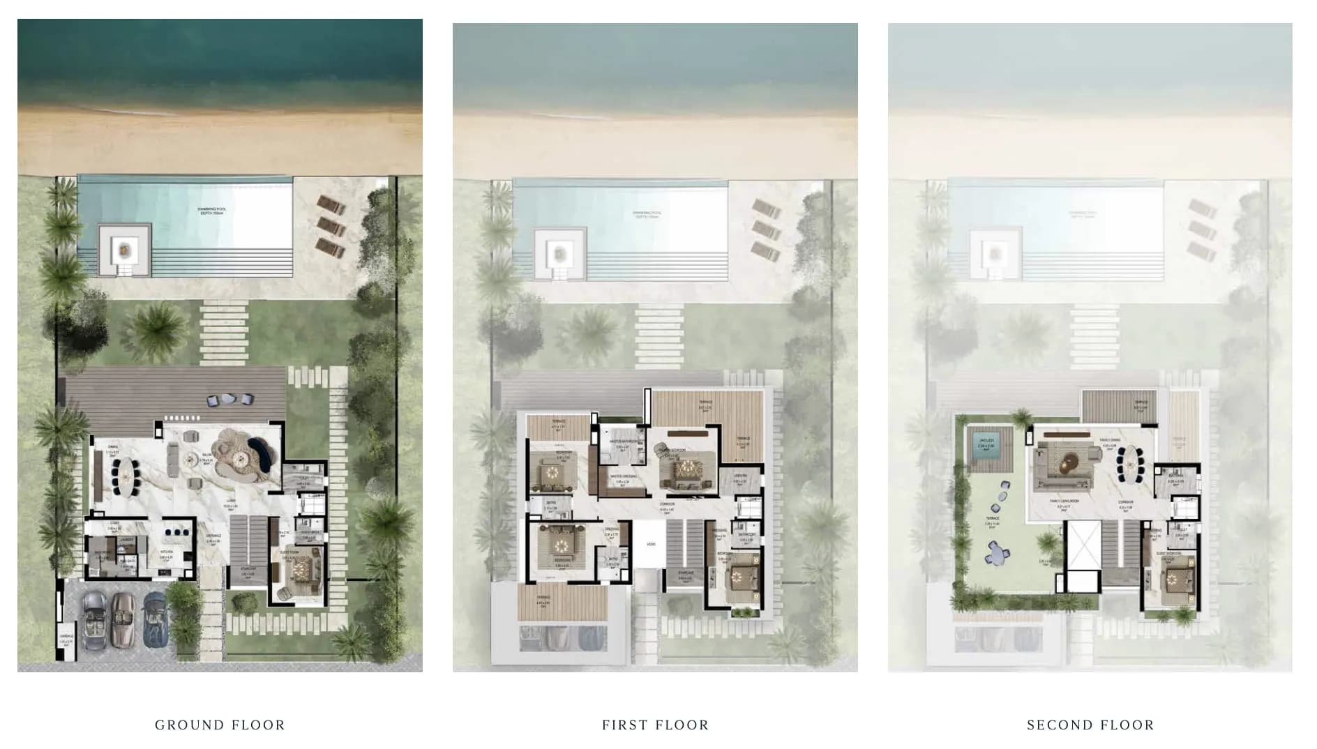 Jacob and Co Beachfront Living 6 Bedroom