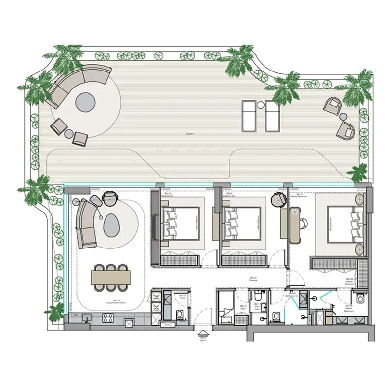 Helvetia Verde 3 Bedroom