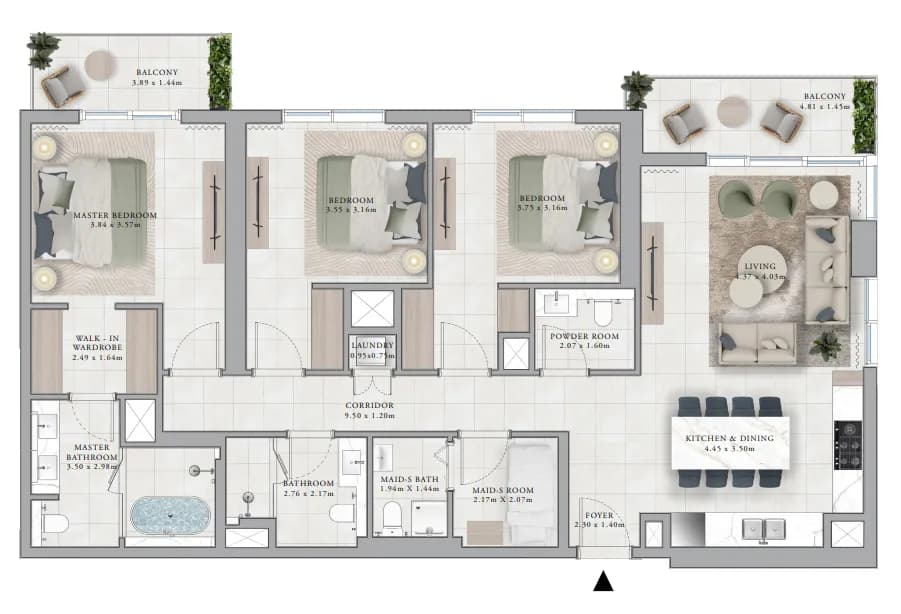 Club Place 3 Bedroom