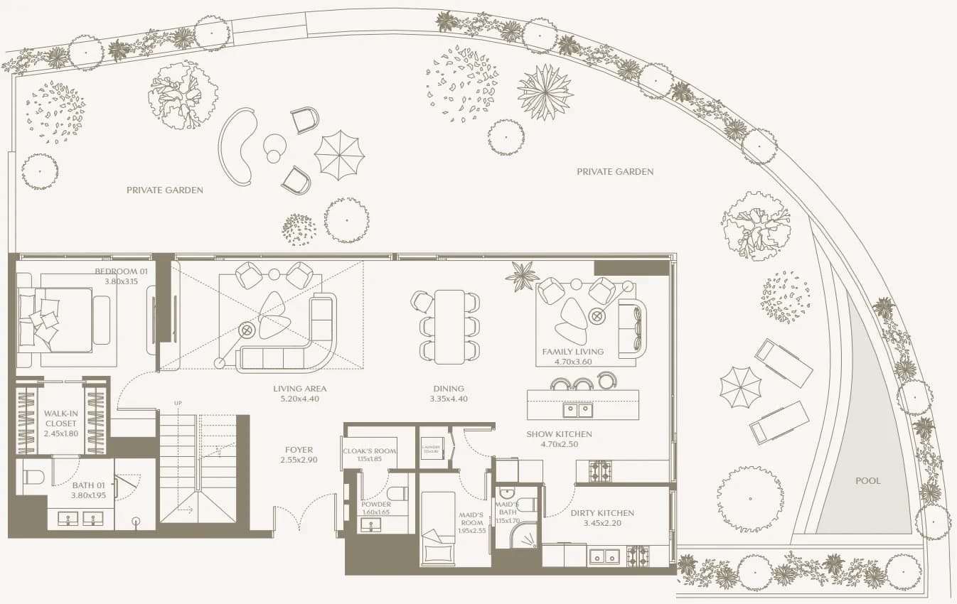AYA Beachfront Residences 4 Bedroom