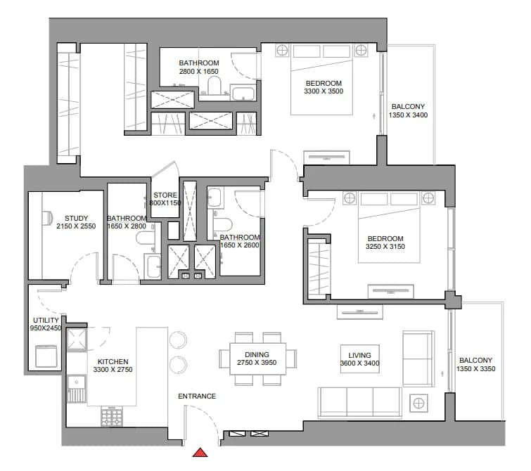 310 Riverside Crescent 2 Bedroom