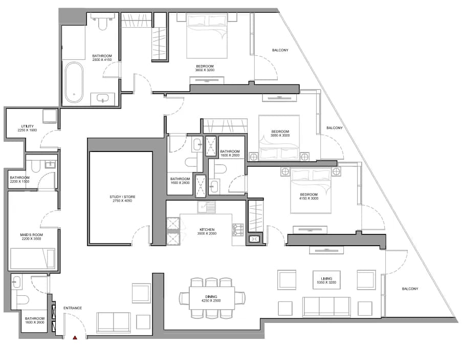 Skyvue Solair 3 Bedroom