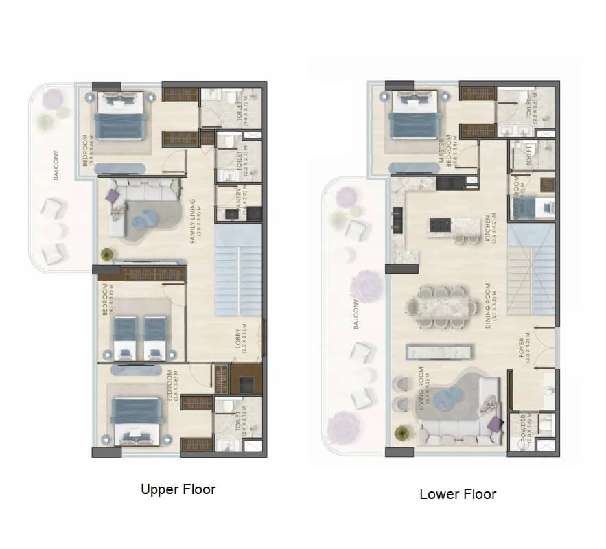 Kaia Residences 4 Bedroom