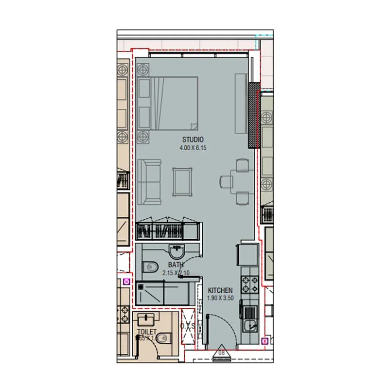 Al Waleed W.S 1 0 Bedroom