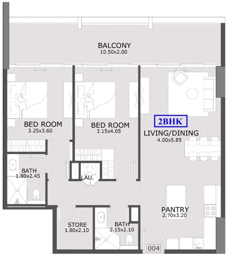 Azra Residence 2.5 Bedroom
