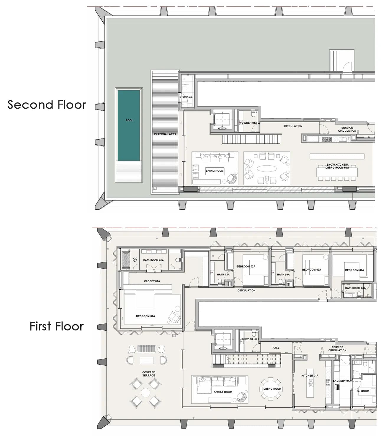 Sea Mirror Residences 4 Bedroom