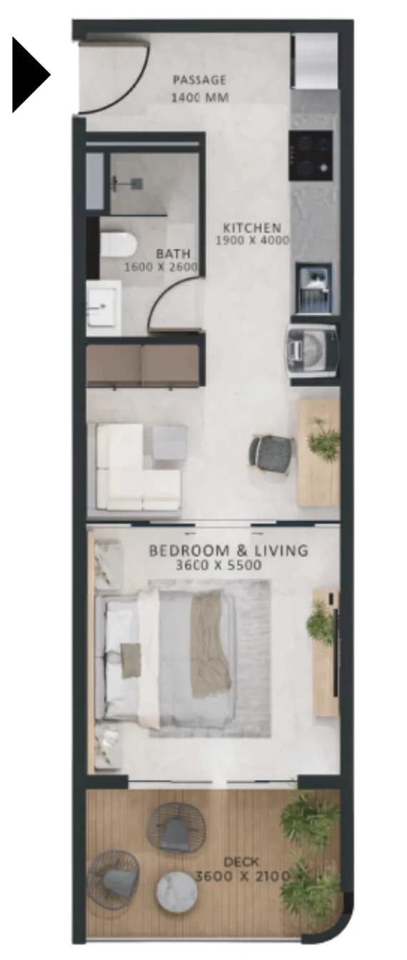 Altair 52 0 Bedroom