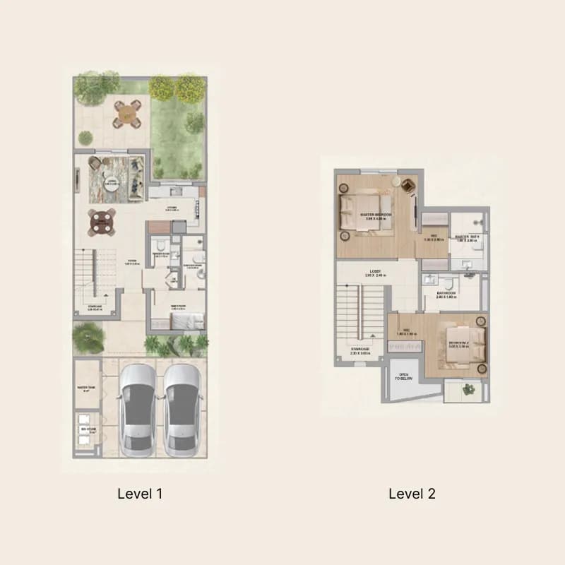 Al Ghadeer Parks 2 Bedroom