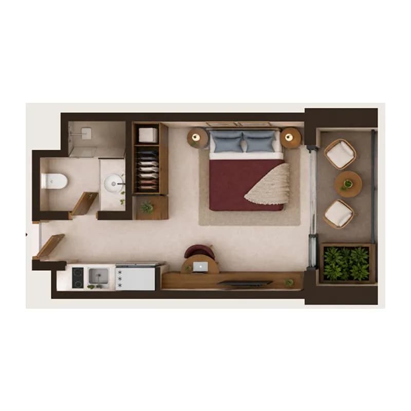 Valore 0 Bedroom