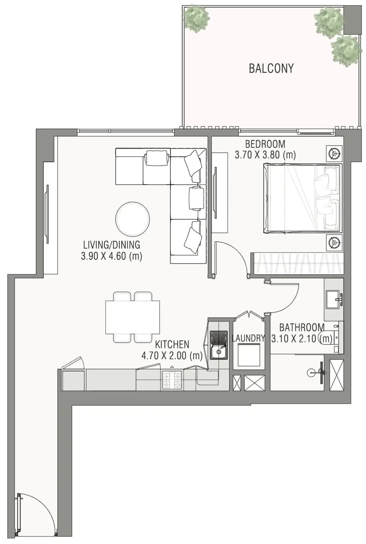 Ayamore Residences 1 Bedroom