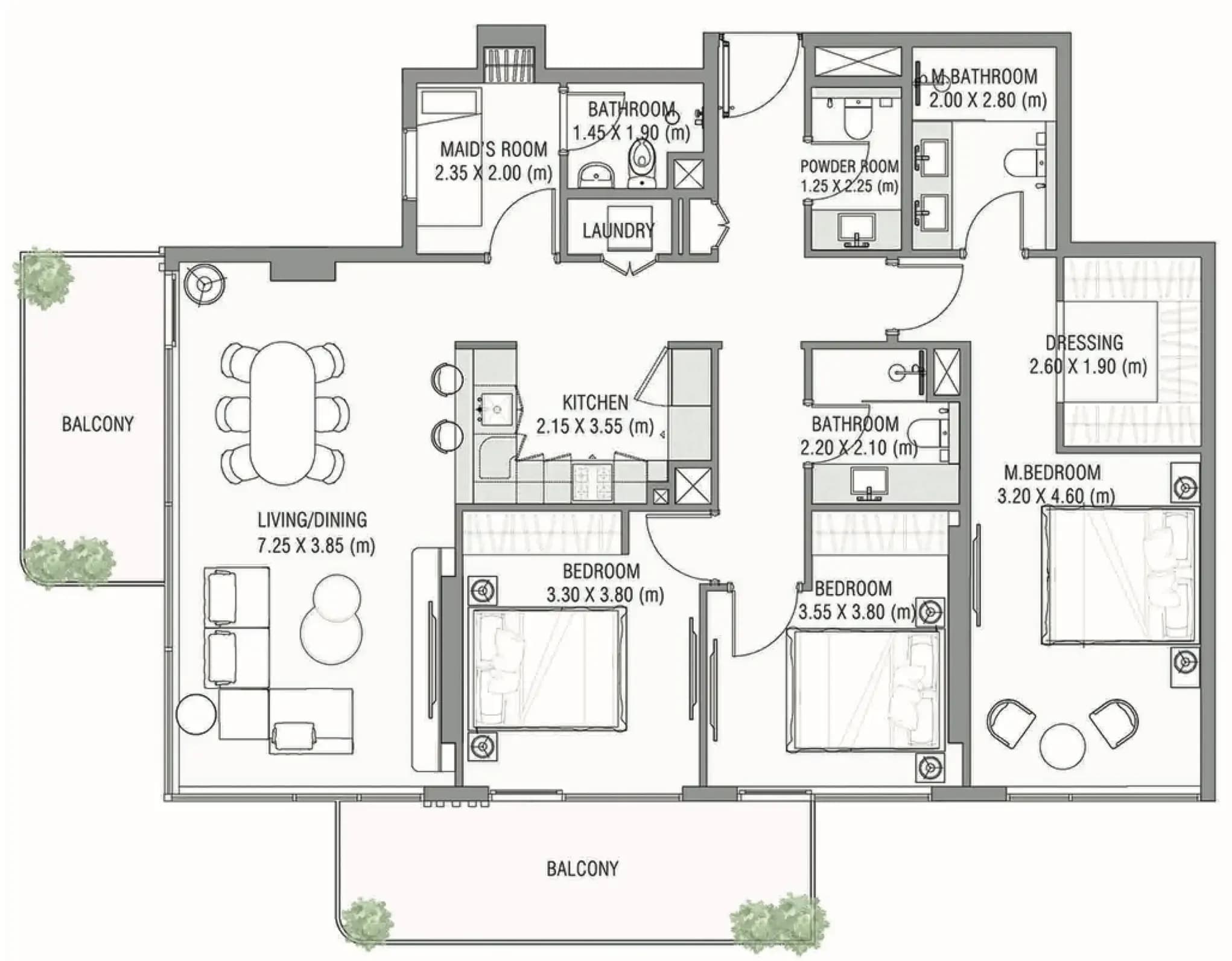 Ayamore Residences 3 Bedroom